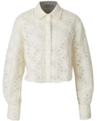 Jonathan Simkhai - Camisa Con Botones Y Motivo Floral - Lyst