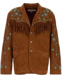 BAZISZT - Chawachi Bead-Embellished Fringed Jacket - Lyst