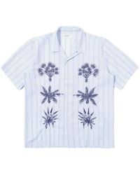 Universal Works - Road Trip Striped Shirt - Lyst