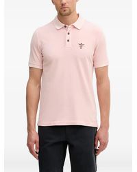 Aeronautica Militare - Embroidered-Logo Piqué Polo Shirt - Lyst