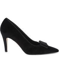Manolo Blahnik - Bow-Detailing Velvet Pumps - Lyst