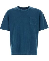 Visvim - T-Shirt À Poche Et Écusson - Lyst