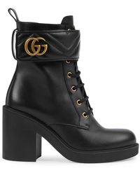 Gucci - Boot With Double G - Lyst