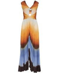 Altuzarra - Kalymnos Shibori-Print Maxi Dress - Lyst