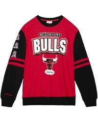 Mitchell & Ness - All Over Crew 2.0 "Nba Chicago Bulls" Sweatshirt - Lyst