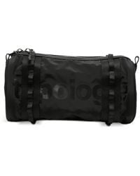 Topologie - Logo-Print Cylindrical Clutch Bag - Lyst