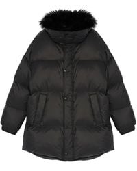 Yves Salomon - Padded-Design Coat - Lyst