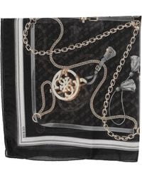 Guess - Schal Mit Ketten-Print - Lyst