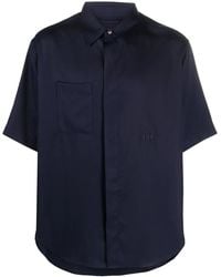 424 - Logo-Embroidered Short-Sleeve Shirt - Lyst
