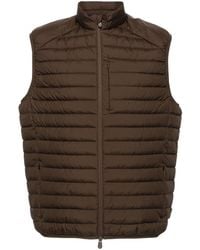 Save The Duck - Dave Zip-up Quilted Gilet - Lyst