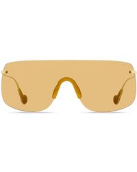 Moncler - Electra Shield-Frame Sunglasses - Lyst
