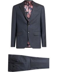 Etro - Traje a rayas diplomáticas - Lyst