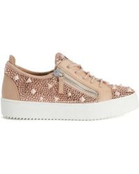 Giuseppe Zanotti - Gail Stud-Embellished Sneakers - Lyst