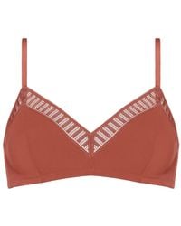 Eres - Madeleine Graphic Triangle Bra - Lyst