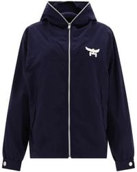 MCM - Logo Bomber Jacket - Lyst