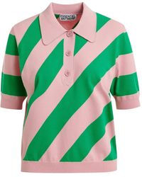 Essentiel Antwerp - Striped Polo Top - Lyst