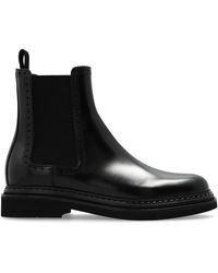 Dolce & Gabbana - Leather Chelsea Boots - Lyst