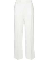 TOTEME - Relaxed Camal Straight Pants - Lyst