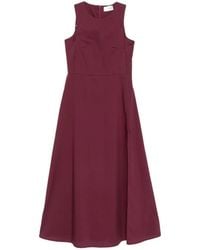 ViCOLO - Sleeveless Side-Slit Midi Dress - Lyst