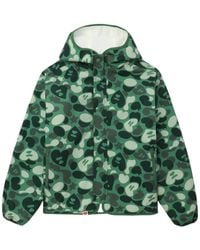 A Bathing Ape - Camouflage Hooded Jacket - Lyst