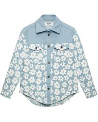 MSGM - フローラル シャツ - Lyst