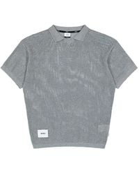WTAPS - Mesh-Knit Polo T-Shirt - Lyst