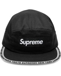 Supreme 'Worldwide' Baseballkappe - Schwarz