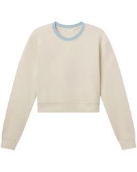 FRAME - The Monte Carlo Cropped-Pullover - Lyst