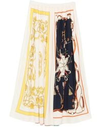 forte_forte - Pleated Midi Skirt - Lyst