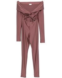 ANDAMANE - Cut-Out Twisted Jumpsuit - Lyst