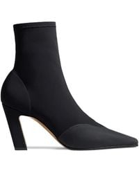 KHAITE - Bottines Nevada À Talon 85 Mm Et Bout Pointu - Lyst