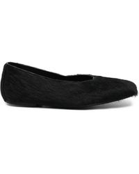 Rick Owens - レザーフラットシューズ - Lyst