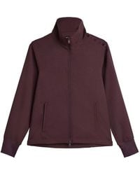 Y-3 - Stripe-Detail Zip-Fastening Sweatshirt - Lyst