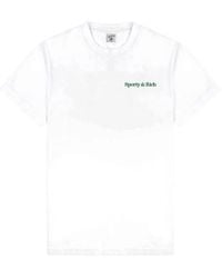 Sporty & Rich - Fitness 94 Logo-Print T-Shirt - Lyst