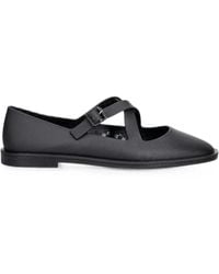 Melissa - Ever Cross-Strap Buckle-Fastening Ballet Flats - Lyst