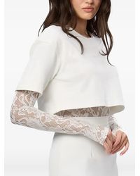Hamza - Haut Osaka À Empiècements En Dentelle - Lyst