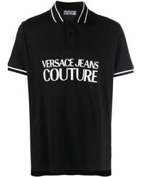 Versace - Poloshirt mit Logo-Print - Lyst