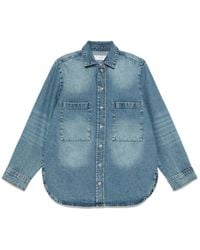 IRO - Long-Sleeve Denim Jacket - Lyst