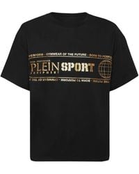 Philipp Plein - Lettering-Print Crew-Neck T-Shirt - Lyst