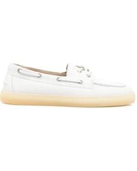 COPENHAGEN - Tie-Fastening Leather Loafers - Lyst