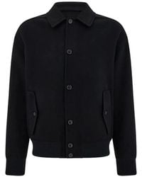 Ferragamo - Wool And Cashmere Blouson - Lyst