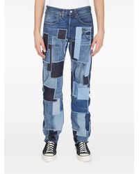 DRx FARMAxY FOR LN-CC - X Levi's Patchwork-Construction Jeans - Lyst