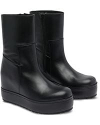 Paloma Barceló - Platform Wedge Boots - Lyst