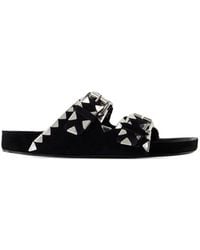 Isabel Marant - Lennyo Studded Sandals - Lyst