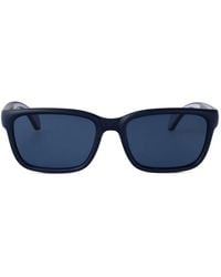 Moncler - Occhiali Da Sole Slicka Rettangolari - Lyst