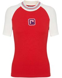 Balmain - Pb Embroidered Short-sleeve T-shirt - Lyst