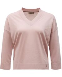 Herno - Pullover Mit V-Ausschnitt - Lyst