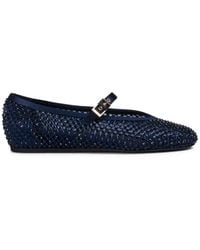 Le Silla - Gilda Crystal-Embellished Ballerina Shoes - Lyst