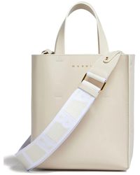 Marni - Off Museo Mini Tote Bag - Lyst