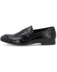 Frau - Polished Leather Loafers - Lyst